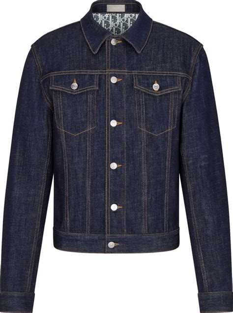 dior denim jacket bees|deep blue denim jacket.